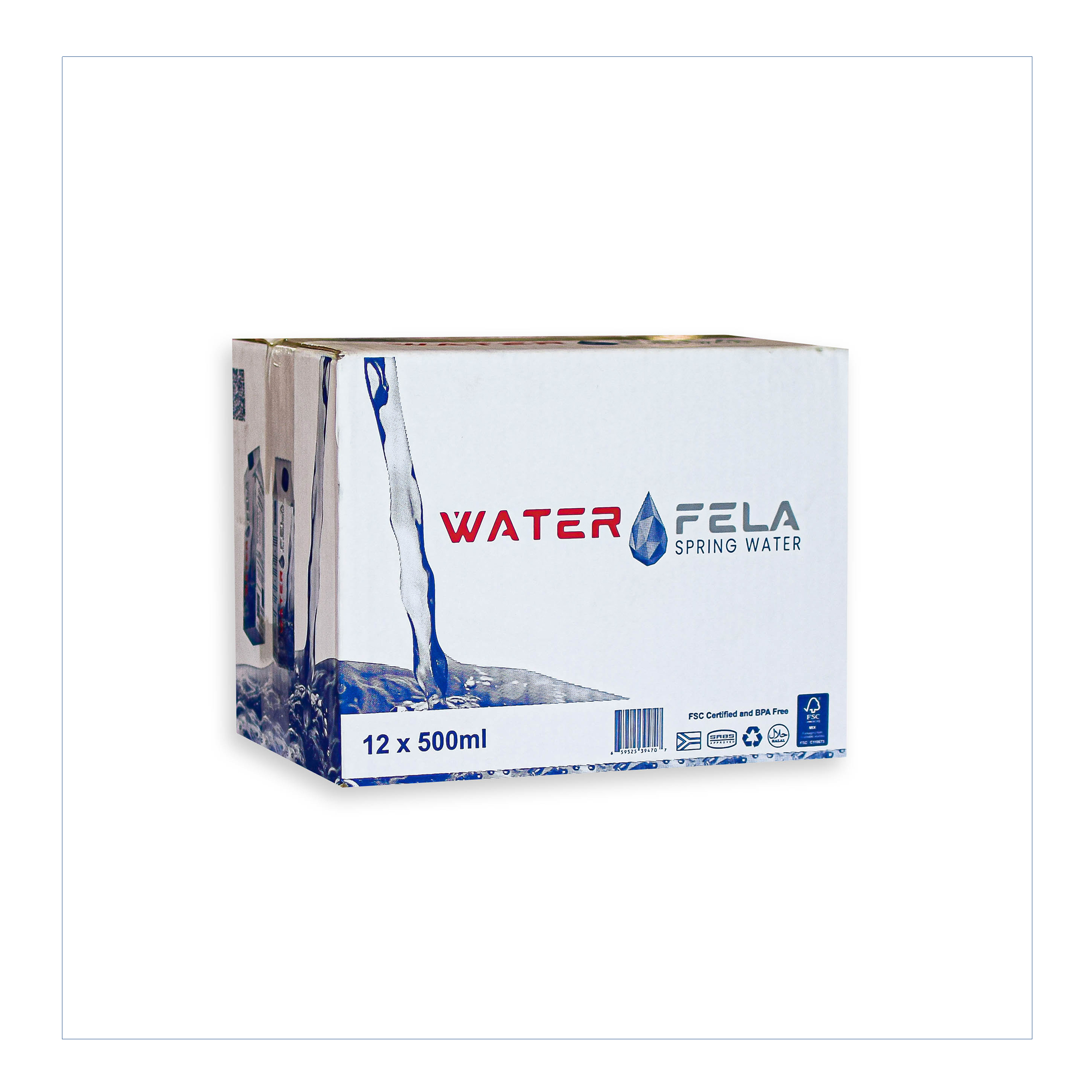 Water Fela™ 500ml "Weekend Special"